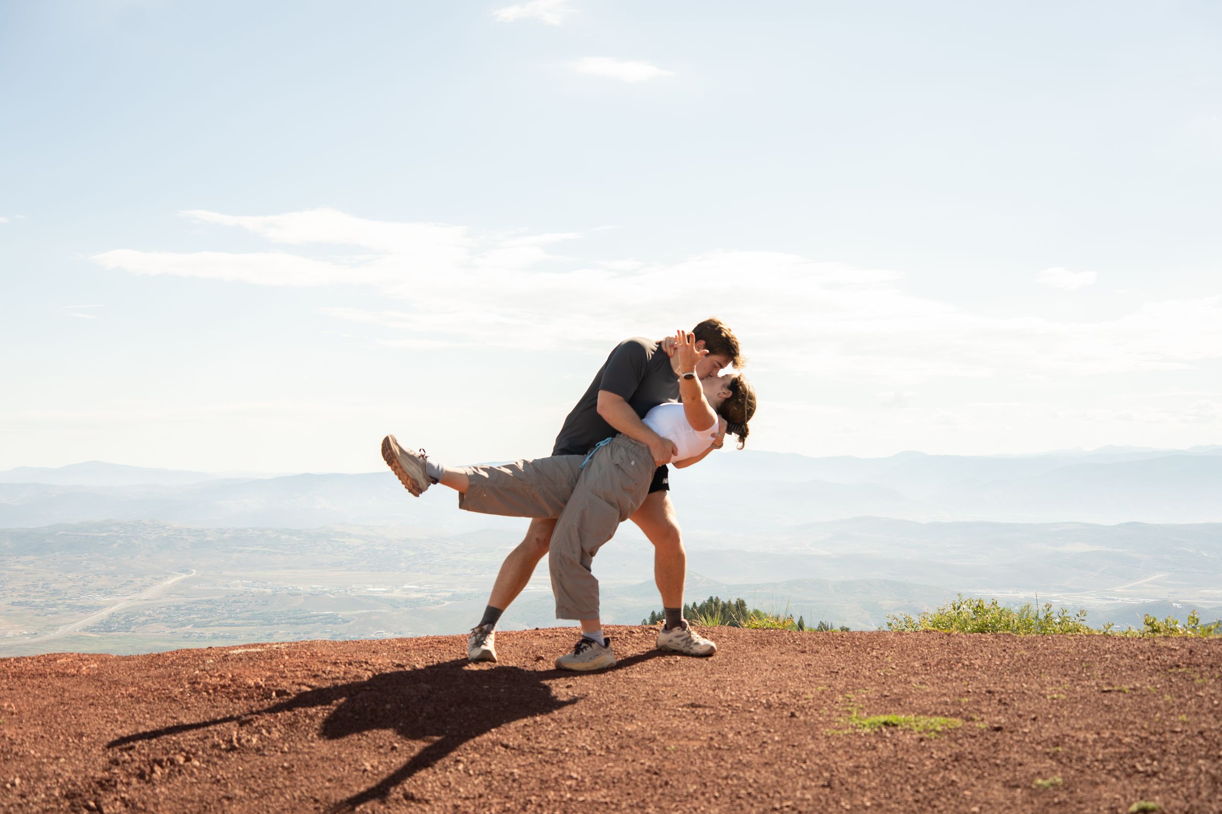 Park City Proposal Photographer: Brandon & Maddie's Desolation Lake Hike
